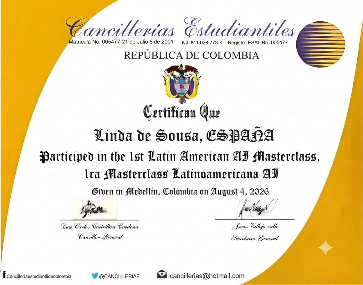 Certificado de participación